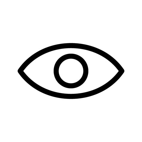 Eye Icon Vector Symbol Design Illustration 26633443 Vector Art At Vecteezy