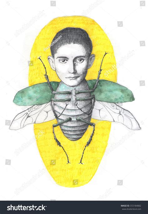 Illustration Franz Kafka Stock Illustration 372184882 | Shutterstock