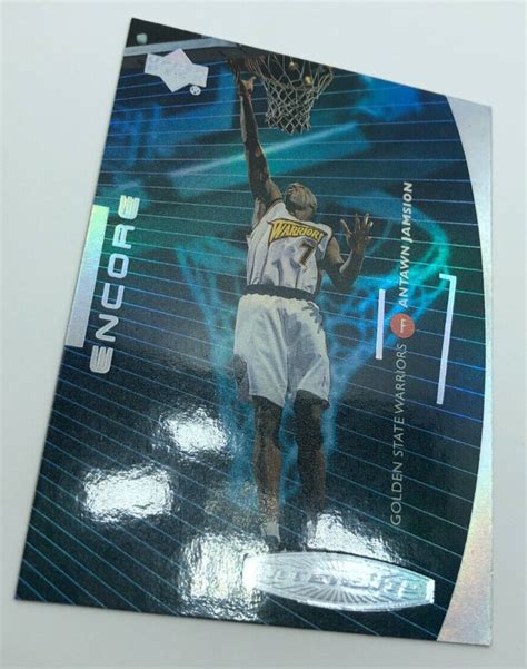 Upper Deck Encore Intensity I Antawn Jamison Rookie Rc Ebay