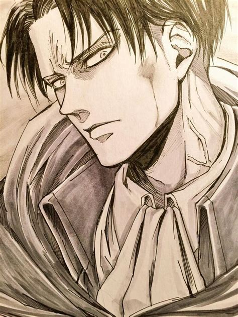 Pin by Amber Sanday on anime | Anime sketch, Attack on titan levi, Attack on titan anime