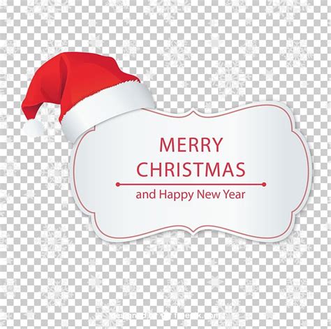 Santa Claus Christmas Card Merry Christmas With Bing Crosby PNG