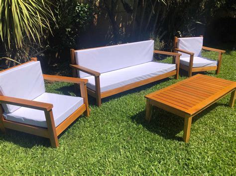 Juego De Patio Sillones Exterior Cuotas Sin Inter S