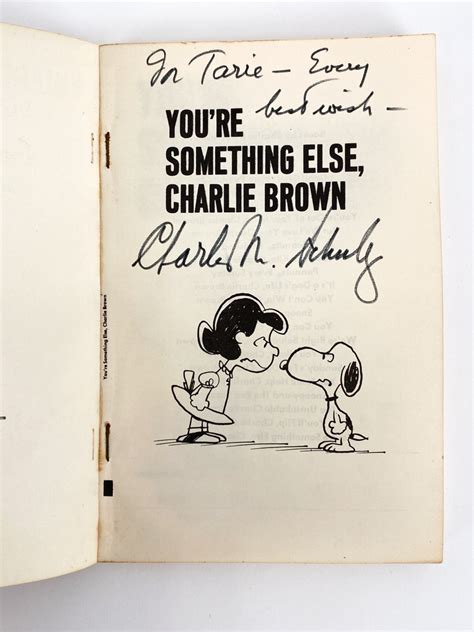 Charles Schulz You Re Something Else Charlie Brown 1967 MutualArt