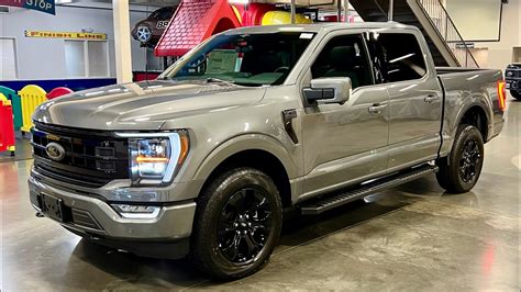 2023 Ford F 150 Lariat Black Appearance Package Carbonized Grey F150 Youtube