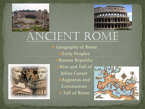 Ppt Ancient Rome Powerpoint Presentation Free Download Id2488993