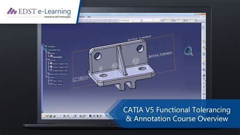 CATIA V5 Functional Tolerancing Annotation Course Overview Video