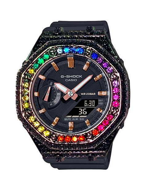 G Shock Mini Chronoak Rainbow Gma S A Chrono Collection