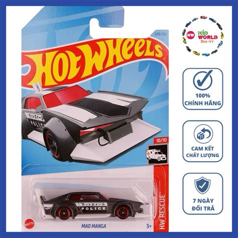 Xe mô hình Hot Wheels basic Mad Manga HKJ25 Shopee Việt Nam