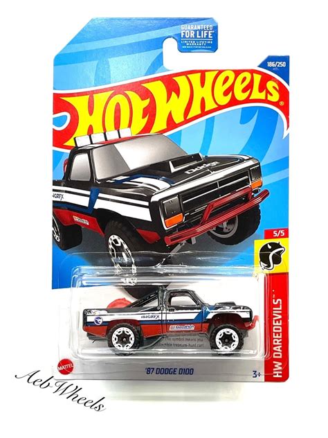 Hot Wheels Dodge D HW Daredevils TREASURE HUNT