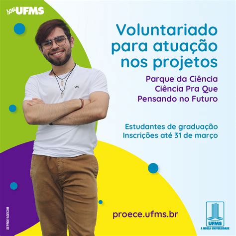 Inscrições abertas para estudantes de graduação atuarem como