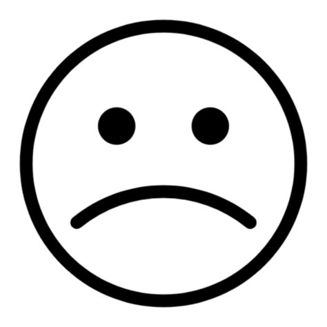 Emoticon Sad Face