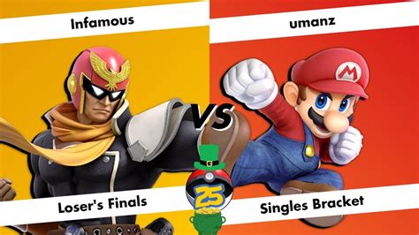 Central Colosseum 25 Loser S Finals Infamous Captain Falcon Vs