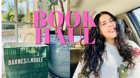 HUGE BOOK HAUL Barnes Noble Amazon 10 BOOKS YouTube