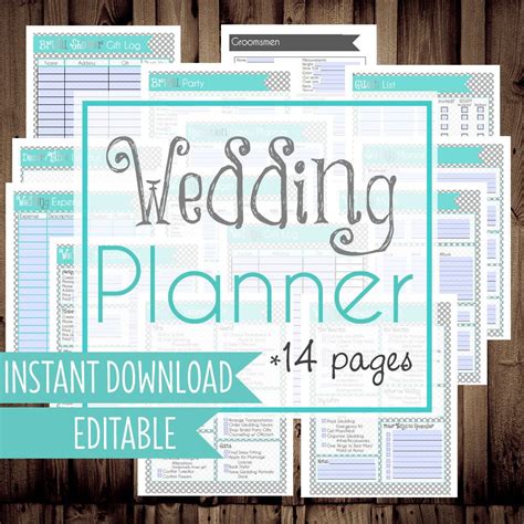 Diy Wedding Planning Binder Printables