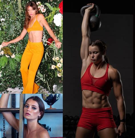 This woman's transformation from thin fashion model to super buff