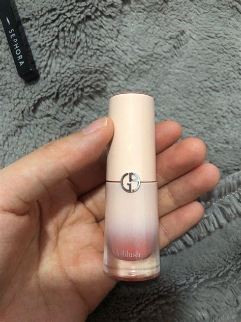 Armani Neo Nude A Liquid Blush Beauty Personal Care Face Makeup On Carousell