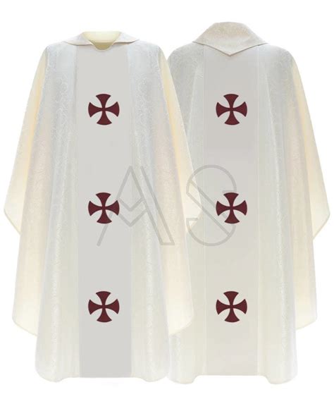 Gothic Chasuble 755 K25 Cream Unlined ALL PRODUCTS CHASUBLES