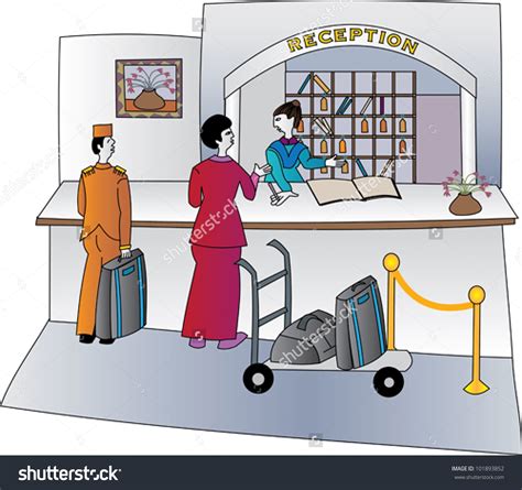 hotel reception clipart   cliparts  images