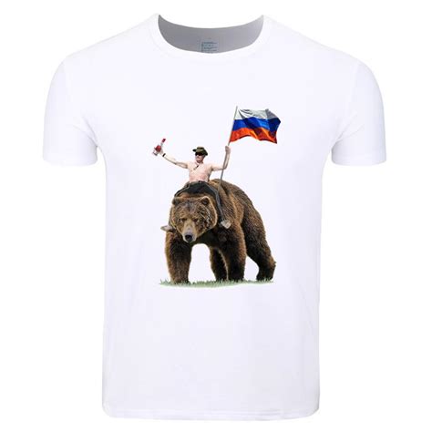 Men Print Vladimir Putin Russia President Putin Cccp T Shirt O Neck