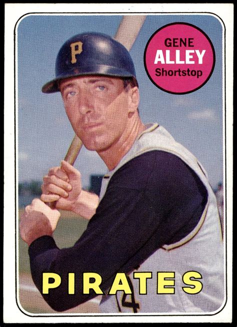 Amazon Topps Gene Alley Pittsburgh Pirates Baseball