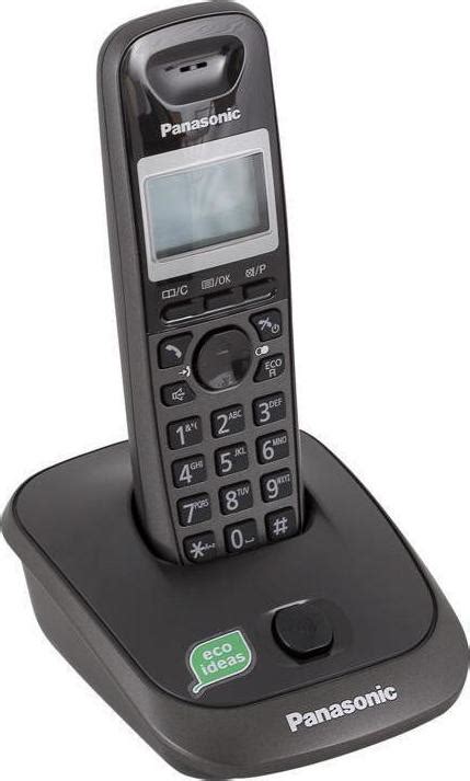 Panasonic KX-TG2511 Ασύρματο Τηλέφωνο με Aνοιχτή Aκρόαση Μαύρο | Skroutz.gr