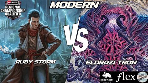 Eldrazi Tron Vs Ruby Storm Mtg Modern Youtube