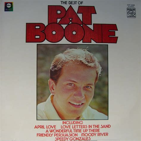 The Best Of Pat Boone By Pat Boone Compilation Easy Listening