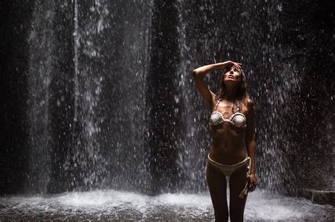 Under The Waterfall Porn Pic