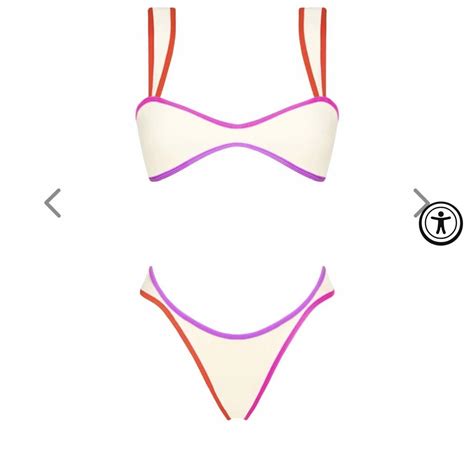 NWT Oneone Bikini Top Is Small Bottoms Are Xs Sold Depop