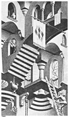 9 Best Mc Escher stairs ideas | mc escher, escher stairs, escher art