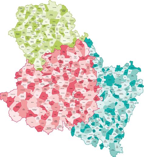 Carte de l Yonne Yonne carte du département 89 villes tourisme