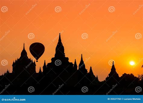 Bagan, Myanmar. stock photo. Image of sacred, journey - 35537750