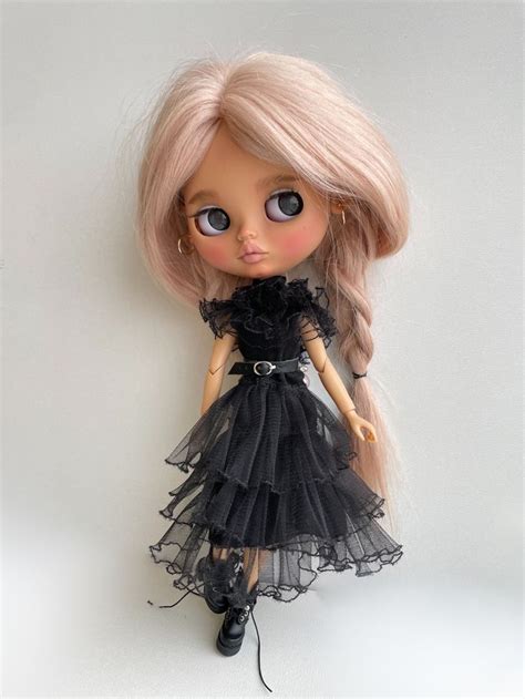 Уэнздей dress | Куклы блайз, Кукла блайз, Швейная одежда для куклы