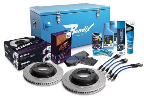 Bendix Ultimate 4WD Brake Upgrade Kit To Suit Toyota Fj Cruiser 2005