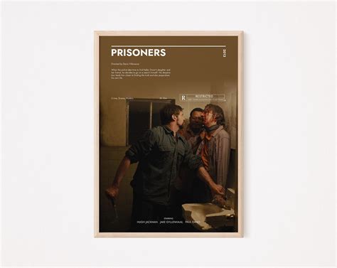 Prisoners Poster Art Print Movie Posters Gift for Movie Lovers - Etsy