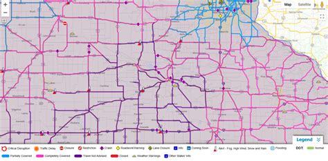 Mn Dot Map