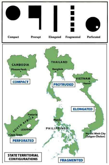 What Is A Compact State In Geography