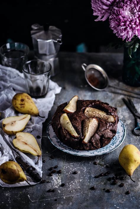 Recette De G Teau Chocolat Poires Ricotta Marie Claire