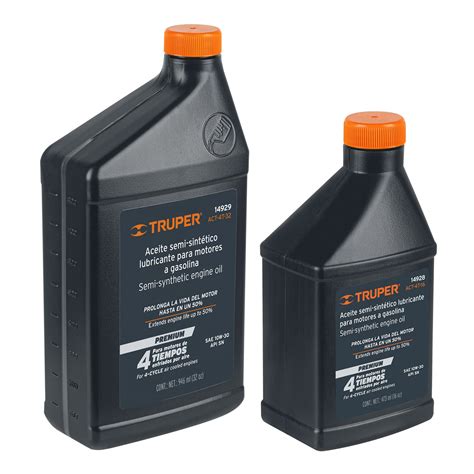 Ficha Tecnica Aceites semi sintéticos para motor de 4 tiempos