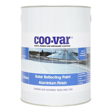 Coo Var Solar Reflective Paint Aluminium 5l