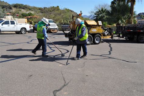 Asphalt Crack Sealing And Pavement Repair Services Sunland Asphalt