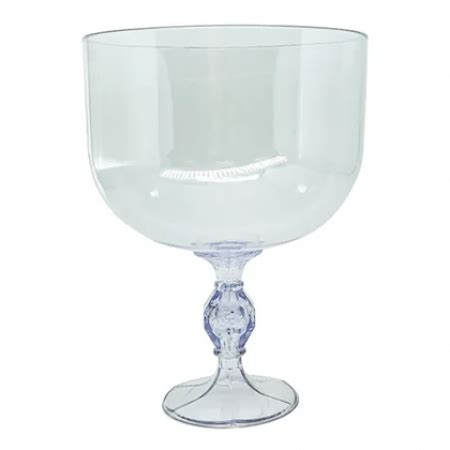 Taça Acrílica Americana Exclusive Transparente 1 250ML