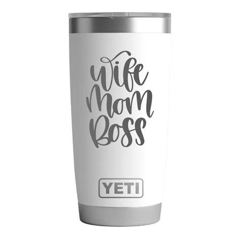 Wife Mom Boss Yeti Blue Lion Products