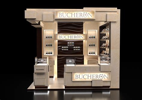 Exhibition stand Bucheron on Behance