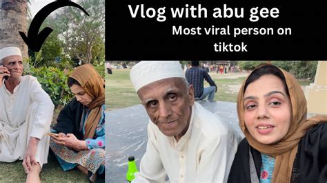 vlog  abu gee   viral person  tiktok youtube