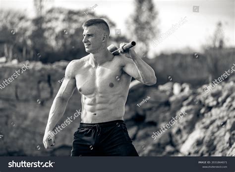 Big Handsome Muscle Man Naked Torso Stock Photo 2031864071 Shutterstock