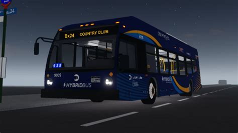 MTA MaBSTOA Roblox 2022 Novabus LFS HEV 4th Gen 9909 On The Bx24