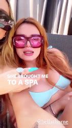 INSTA VID K2S Bella Thorne Blue Bikini 9 17 2022 Phun Org Forum
