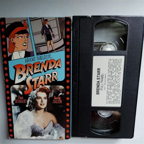 Brenda Starr Vhs Brooke Shields Timothy Dalton Tony Peck