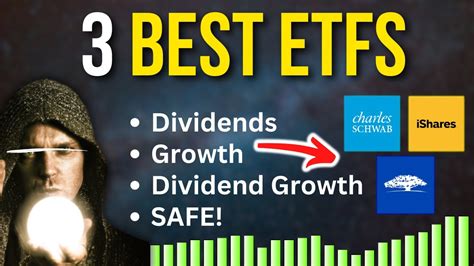 3 Top Dividend Growth ETFs For Income Hungry Investors YouTube